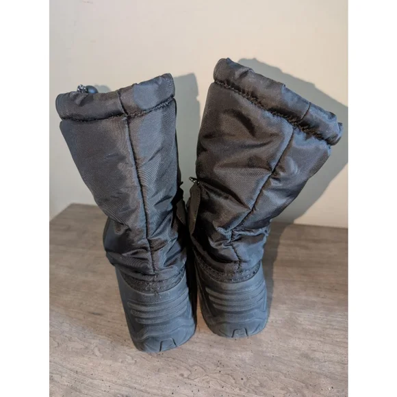 Kamik Black Northpole Snow Boots Size 6 boys - Picture 3 of 5